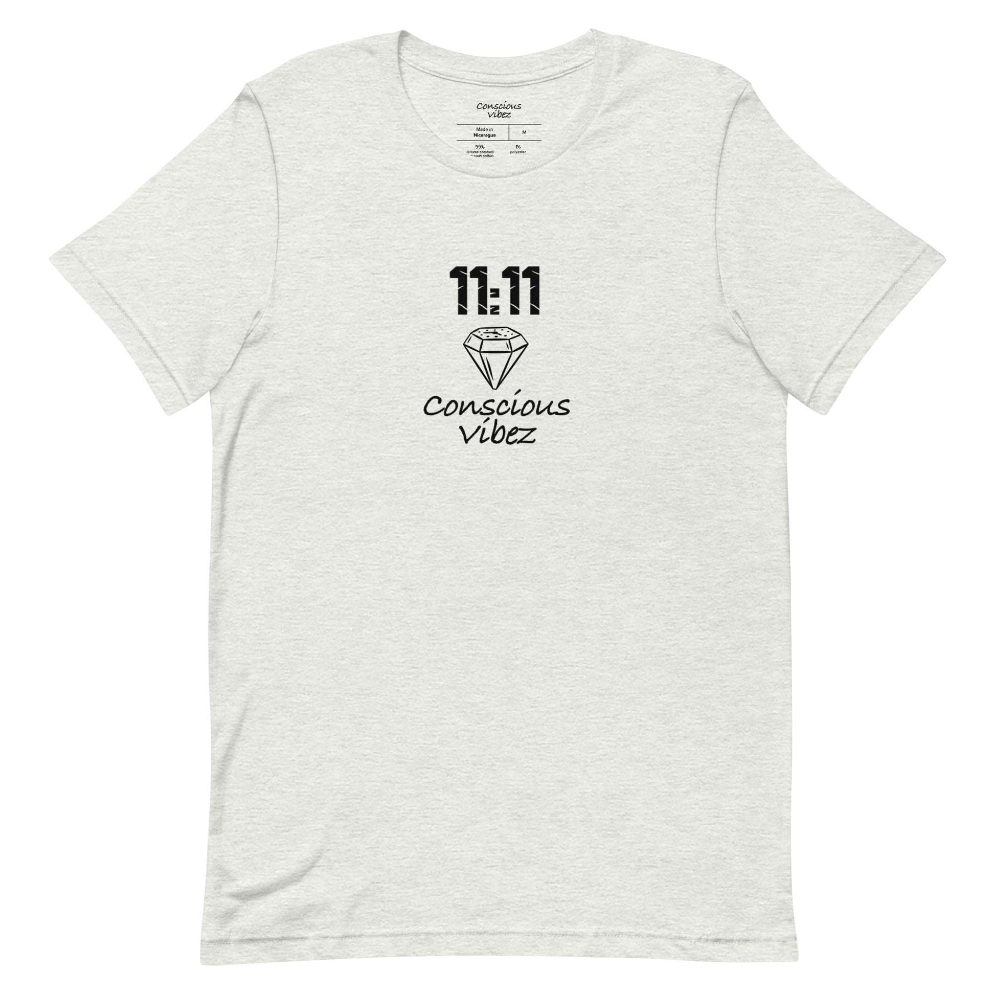 Conscious vibez 11 11 Diamond T shirt - kingeljahra