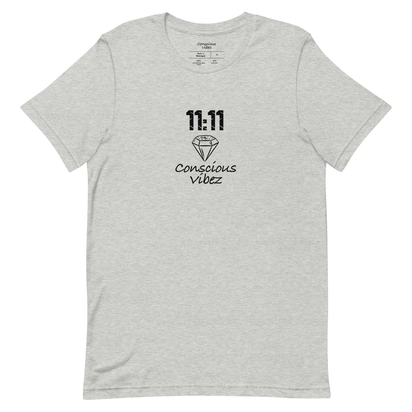 Conscious vibez 11 11 Diamond T shirt - kingeljahra