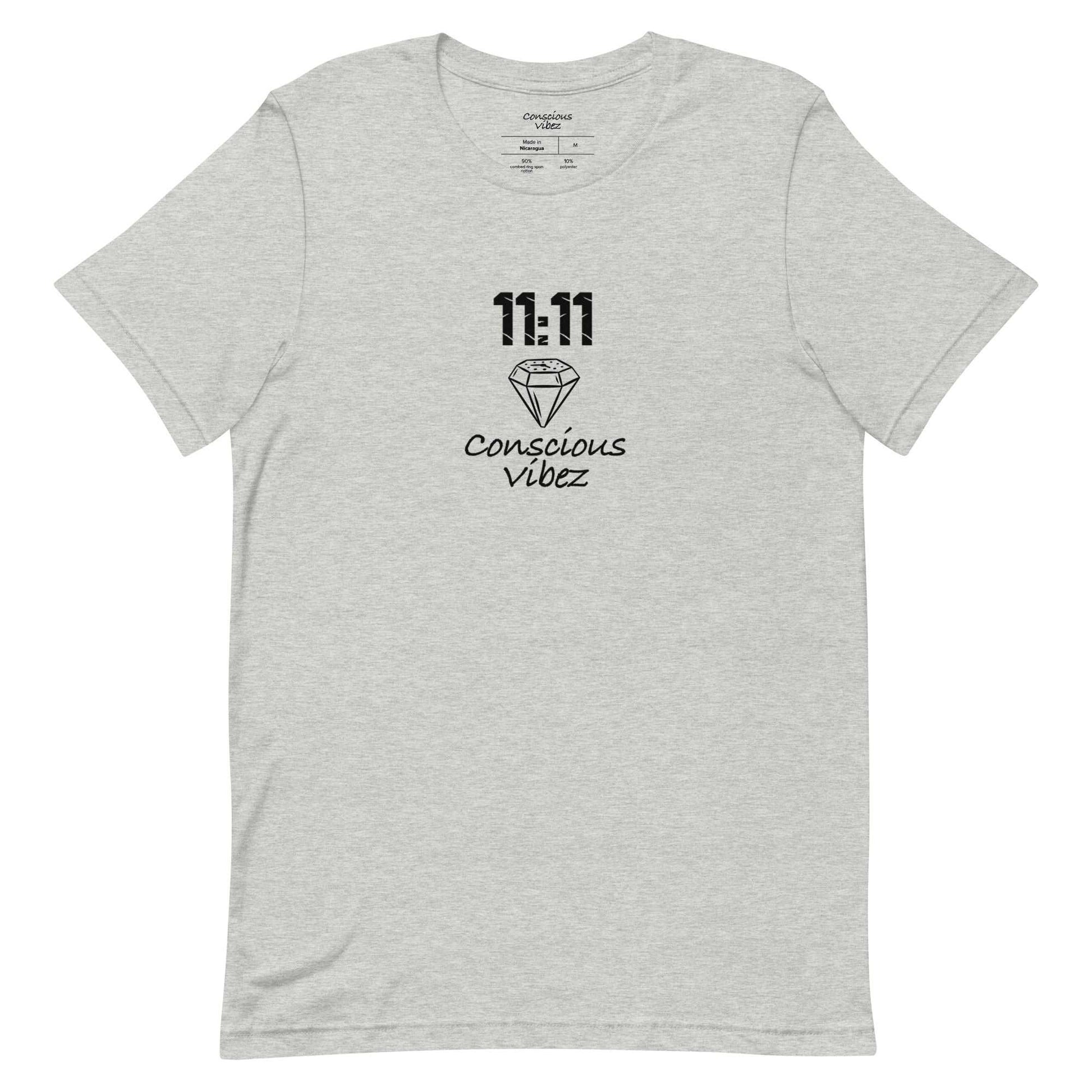 Conscious vibez 11 11 Diamond T shirt - kingeljahra