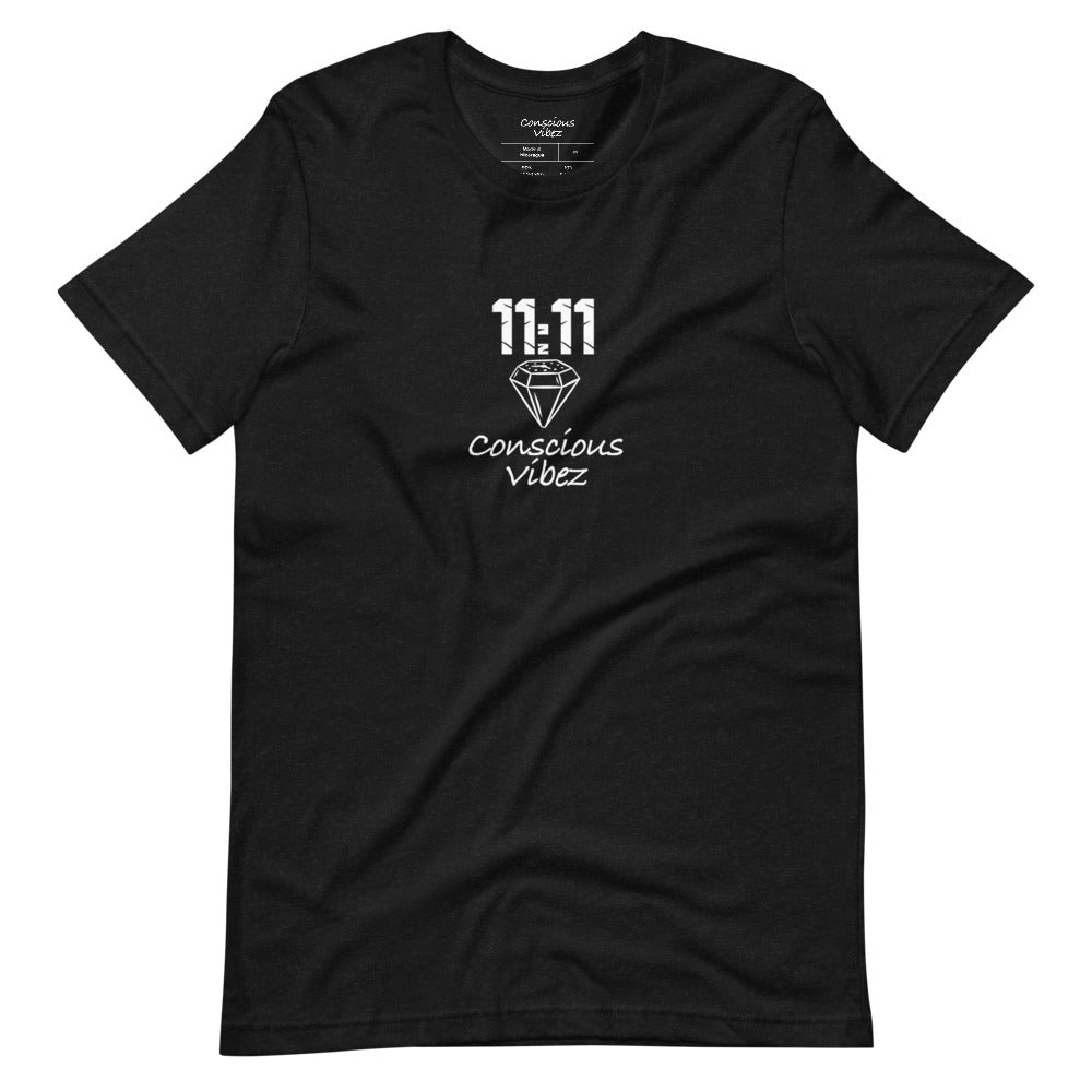 Conscious vibez 11 11 Diamond T shirt - kingeljahra