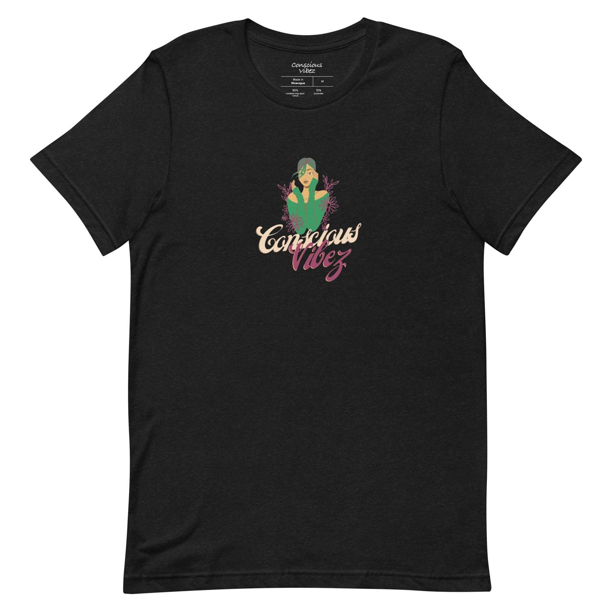 Conscious vibez Girly vibez T shirt - kingeljahra