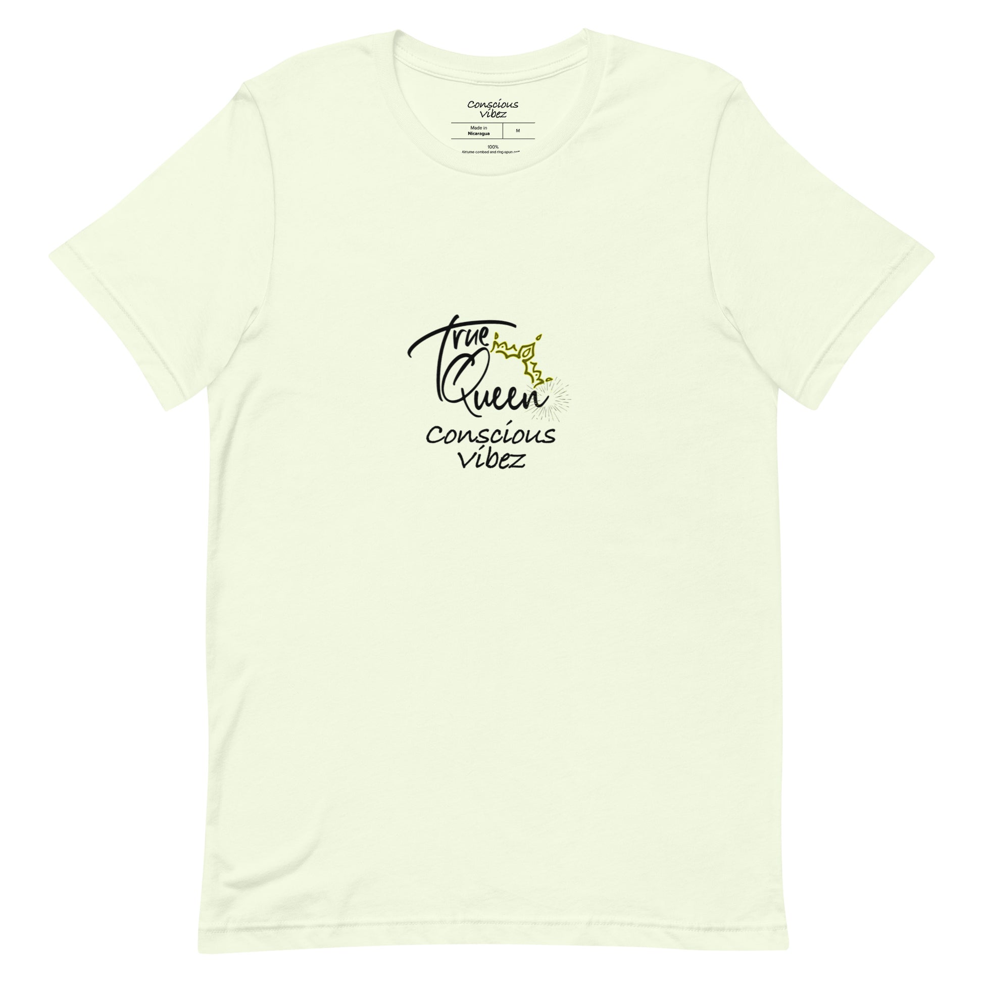 Conscious vibez True queen T shirt - kingeljahra