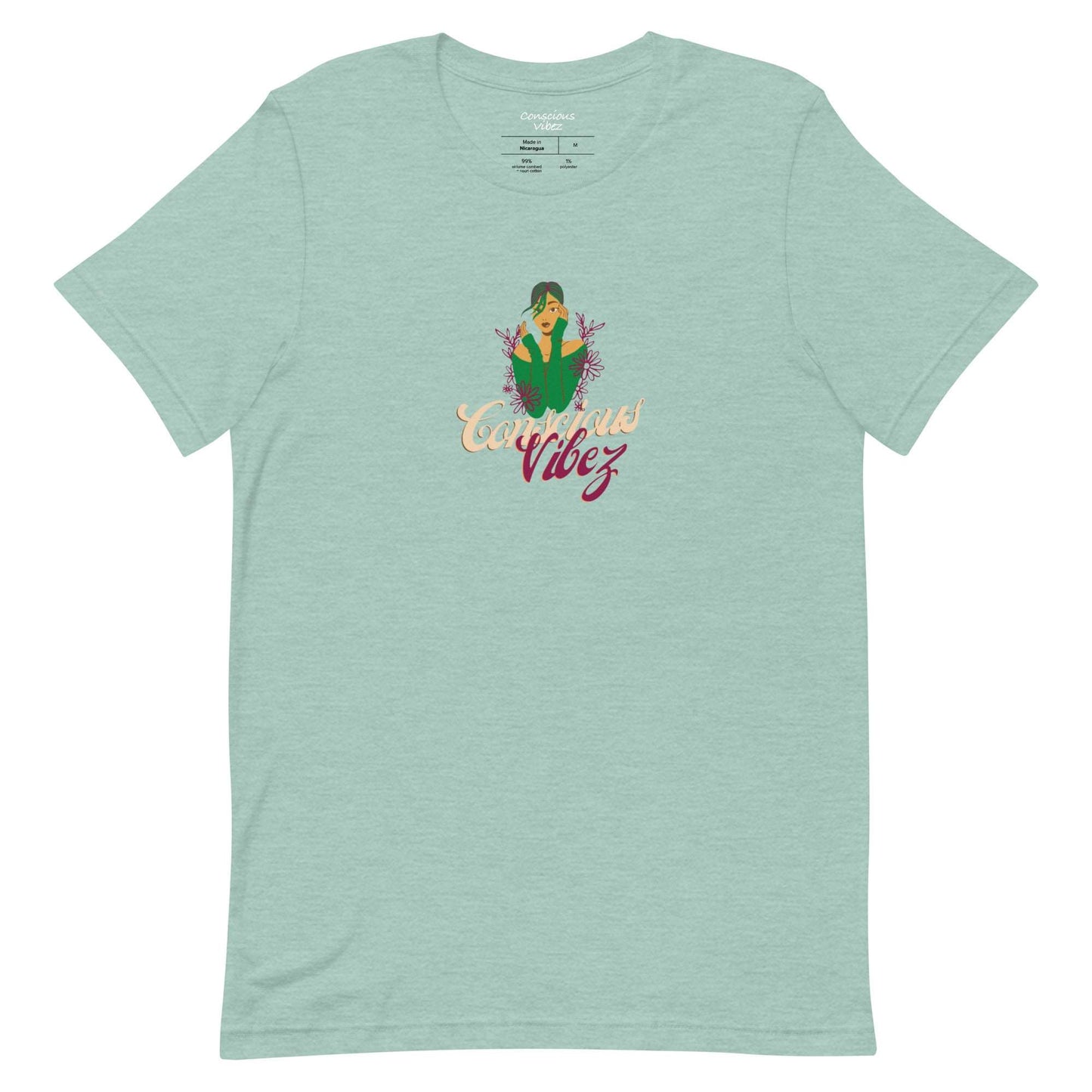 Conscious vibez Girly vibez T shirt - kingeljahra