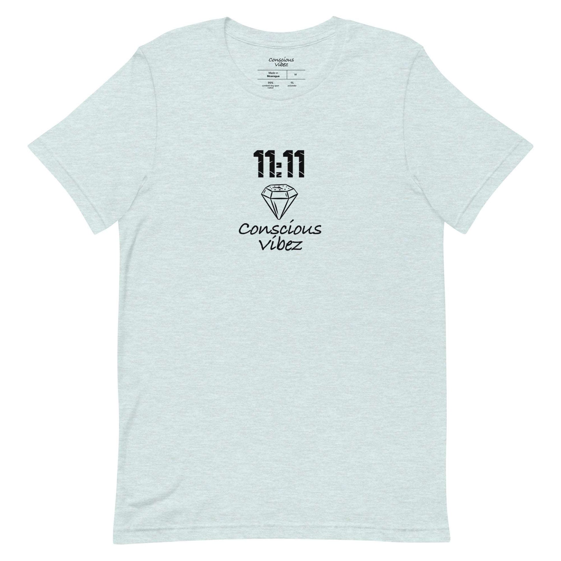 Conscious vibez 11 11 Diamond T shirt - kingeljahra