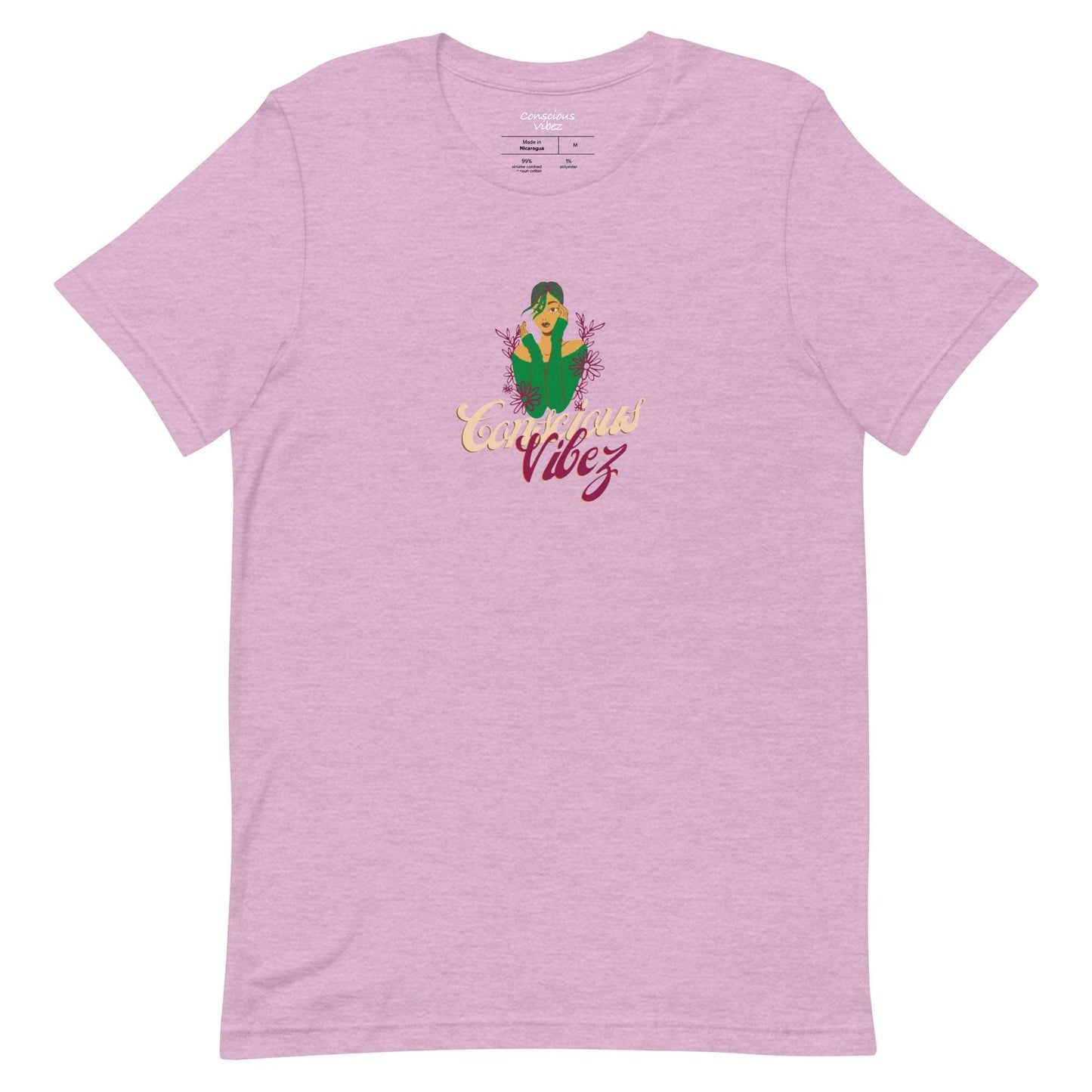 Conscious vibez Girly vibez T shirt - kingeljahra