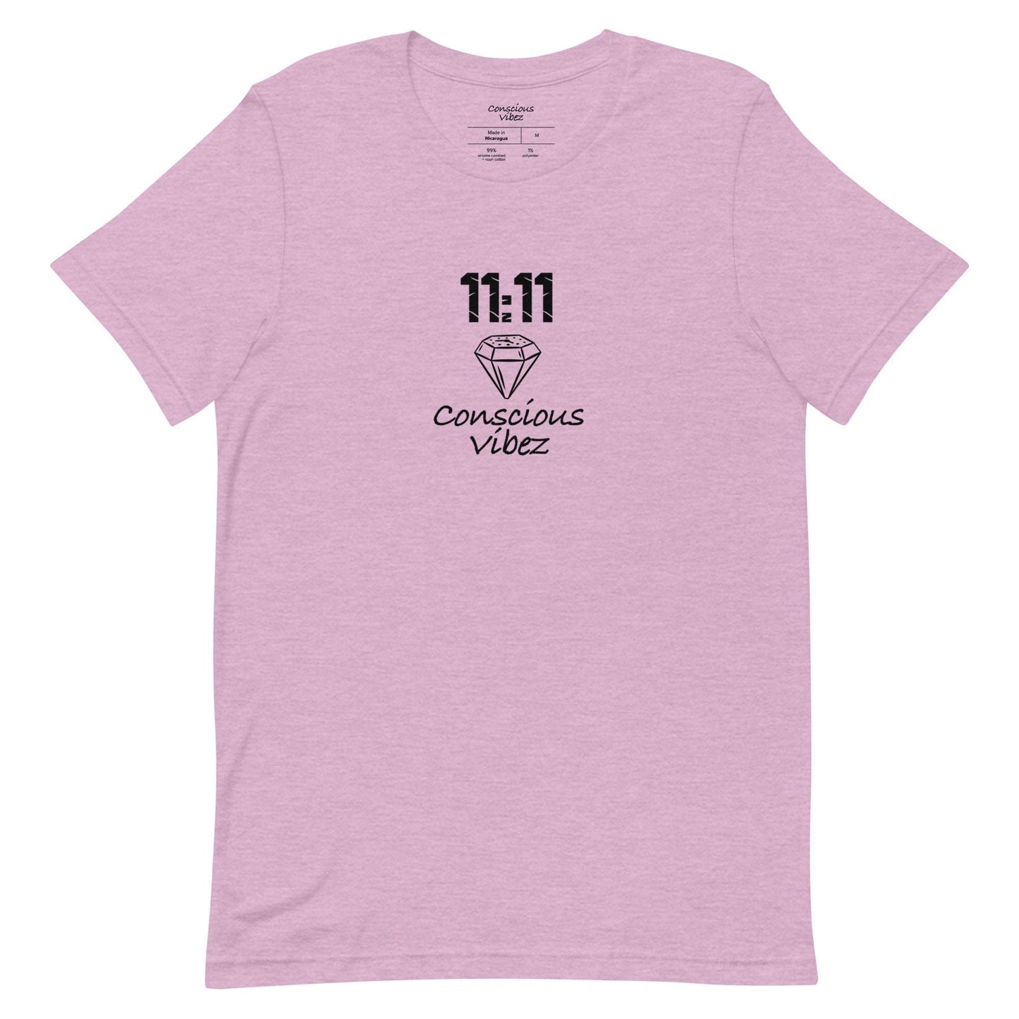 Conscious vibez 11 11 Diamond T shirt - kingeljahra