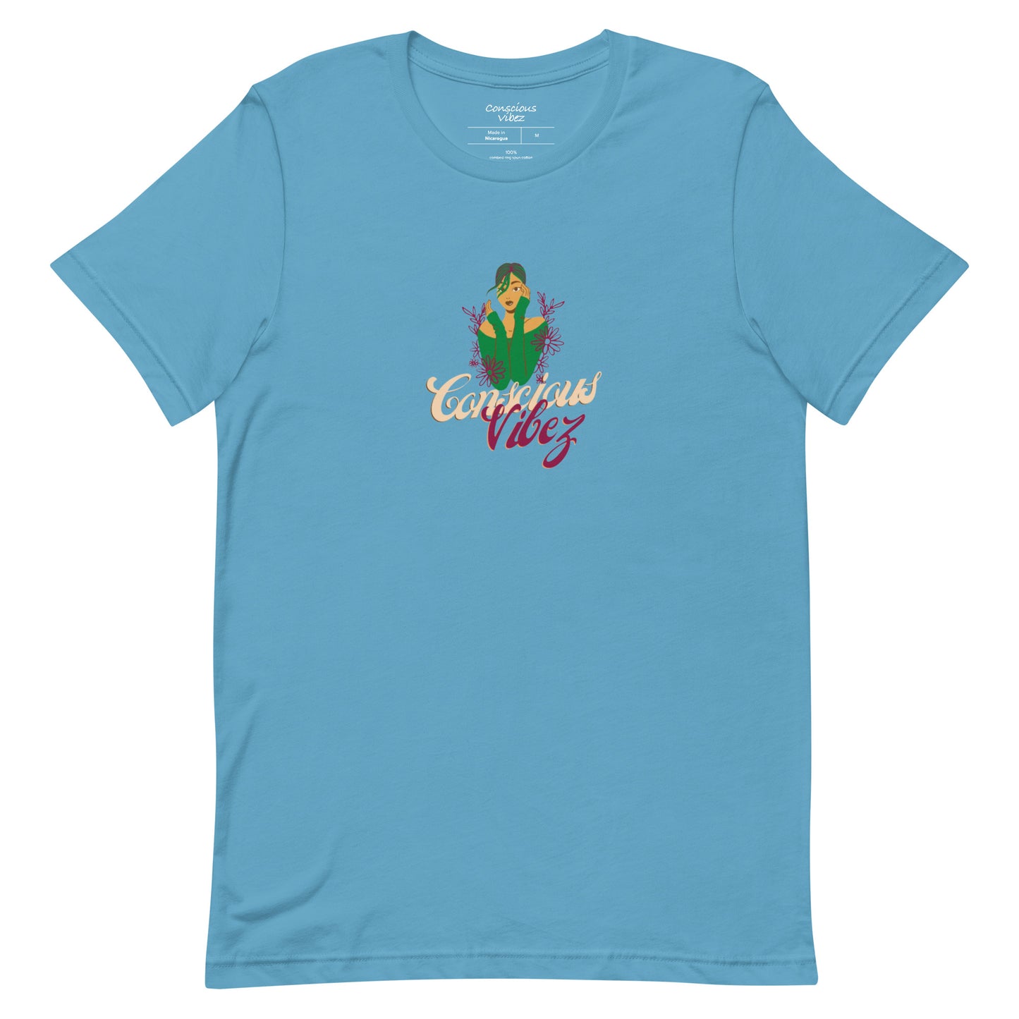 Conscious vibez Girly vibez T shirt - kingeljahra