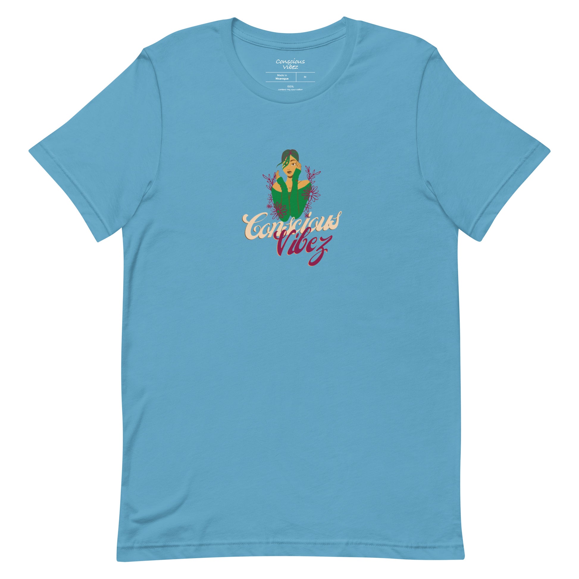 Conscious vibez Girly vibez T shirt - kingeljahra