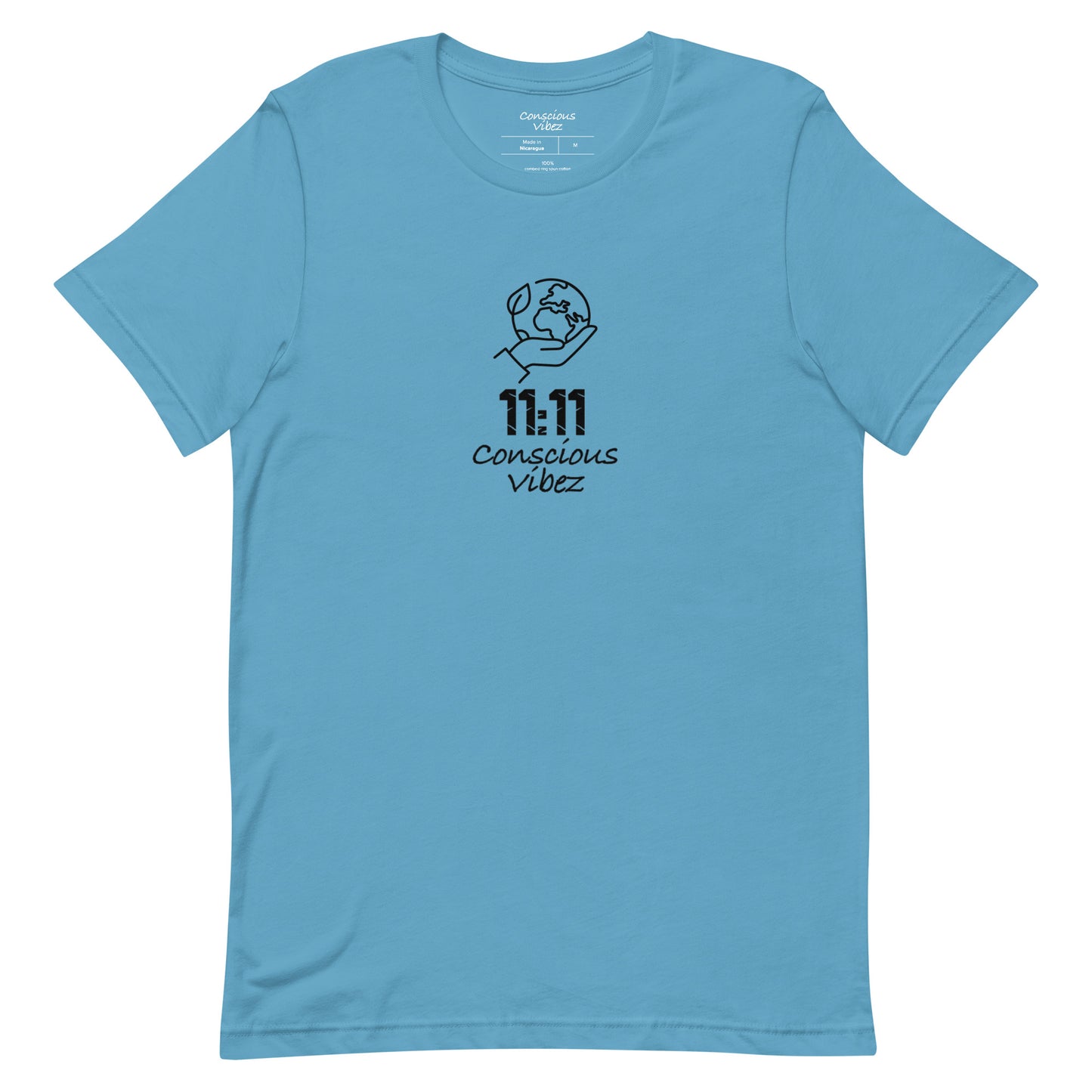 Conscious vibez world in your hand T shirt - kingeljahra