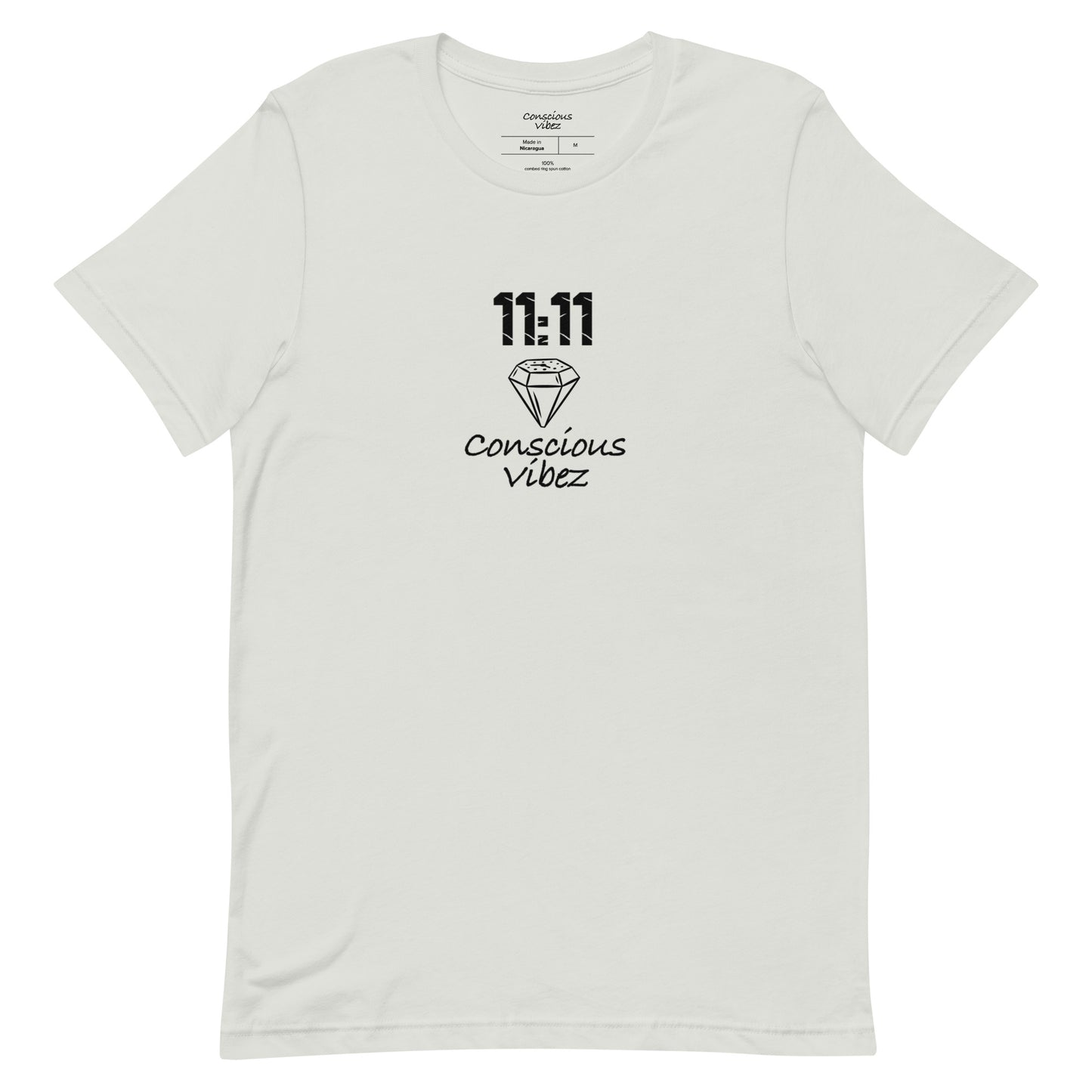 Conscious vibez 11 11 Diamond T shirt - kingeljahra