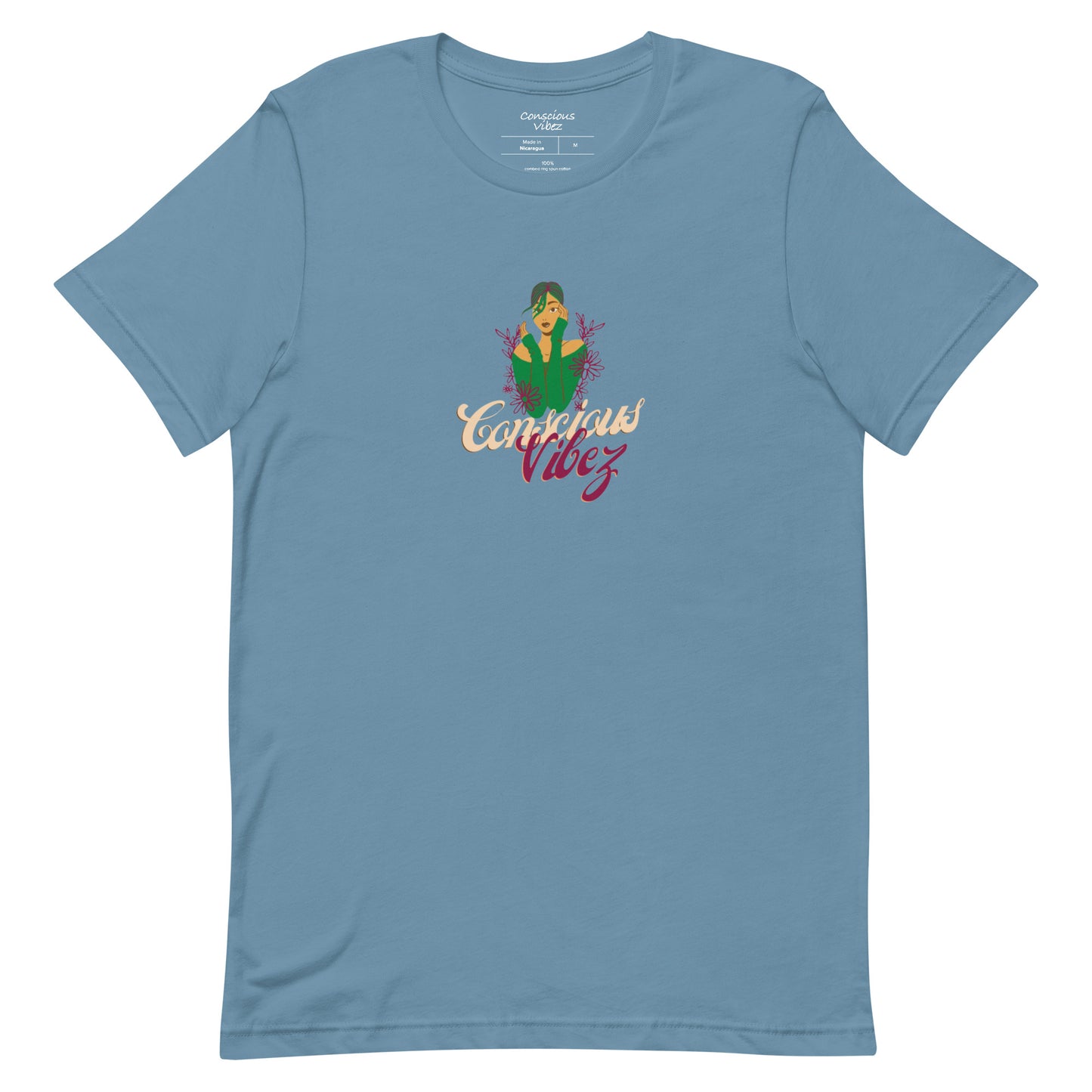 Conscious vibez Girly vibez T shirt - kingeljahra