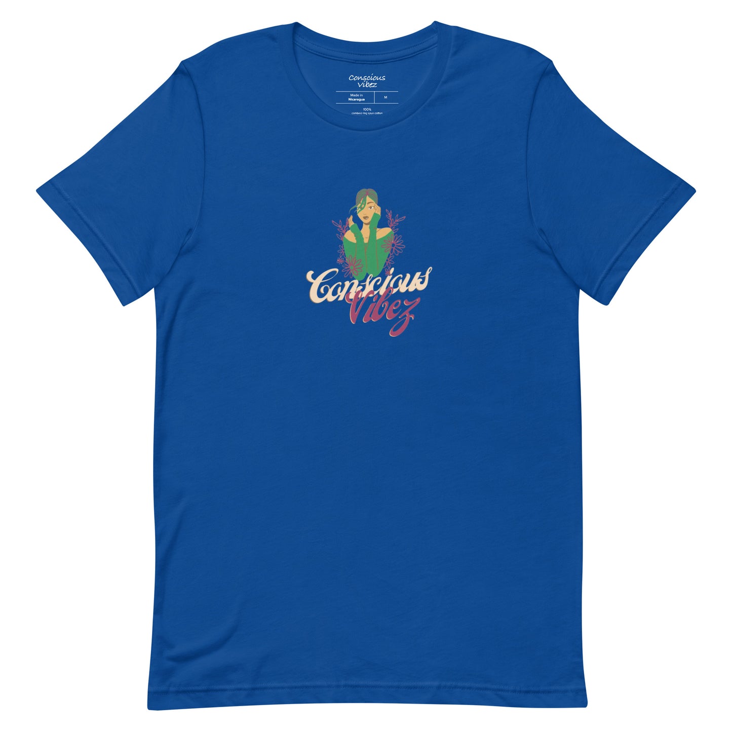 Conscious vibez Girly vibez T shirt - kingeljahra