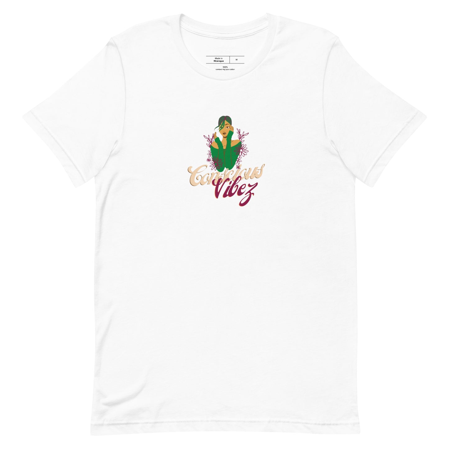 Conscious vibez Girly vibez T shirt - kingeljahra