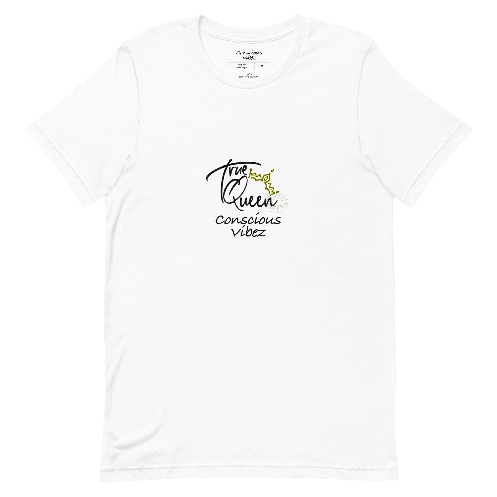 Conscious vibez True queen T shirt - kingeljahra