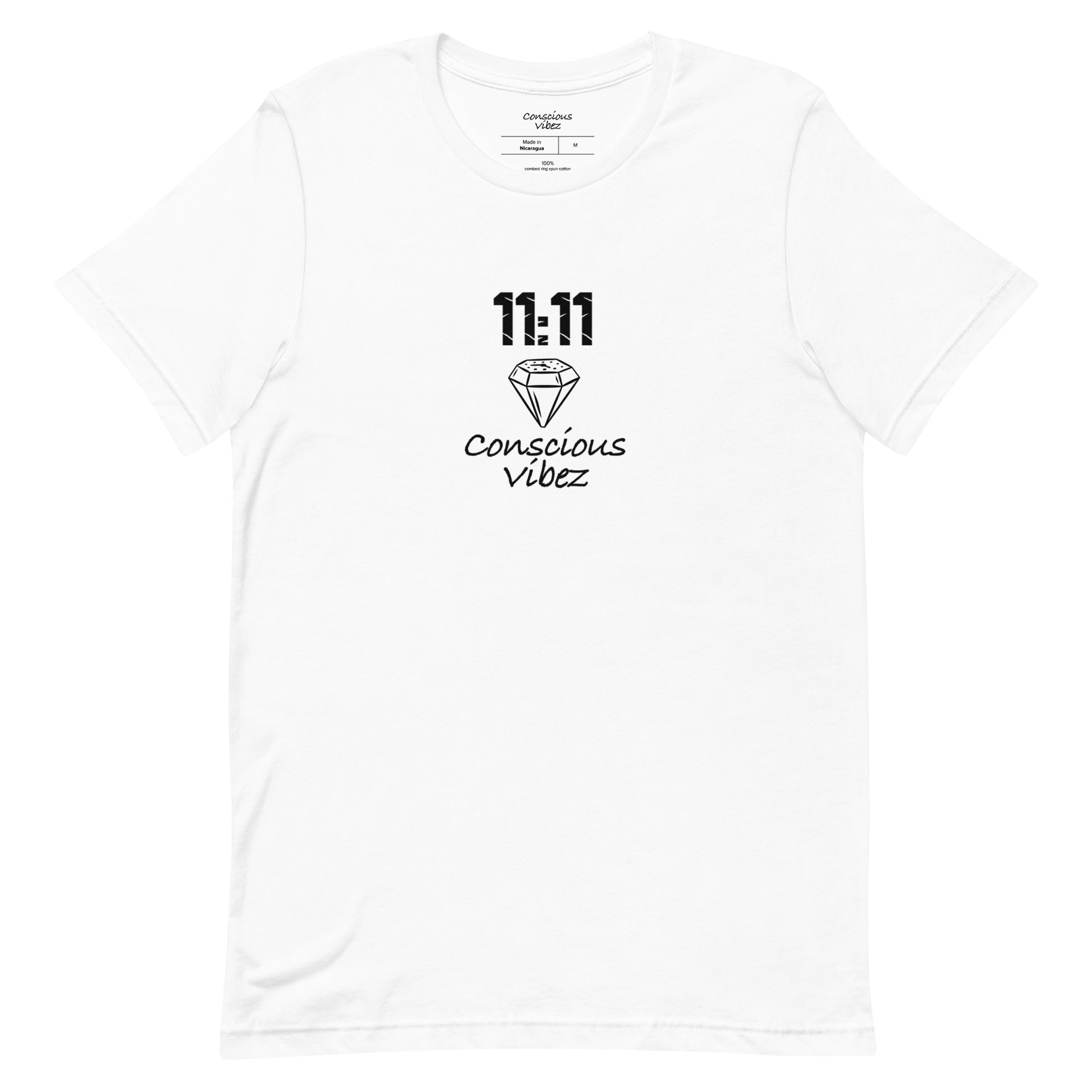 Conscious vibez 11 11 Diamond T shirt - kingeljahra