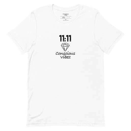 Conscious vibez 11 11 Diamond T shirt - kingeljahra