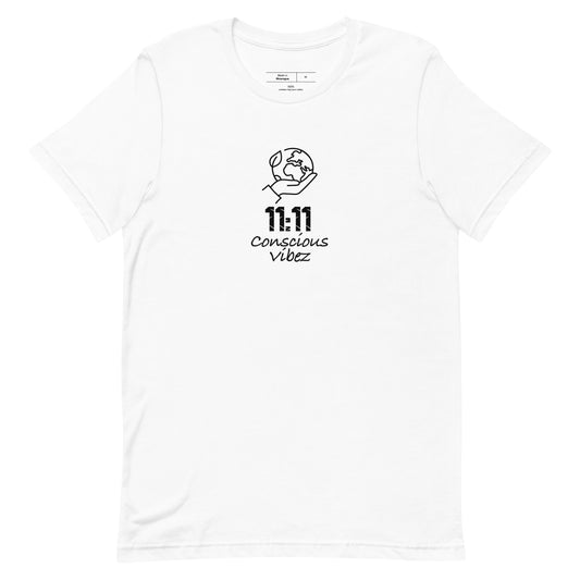 Conscious vibez world in your hand T shirt - kingeljahra